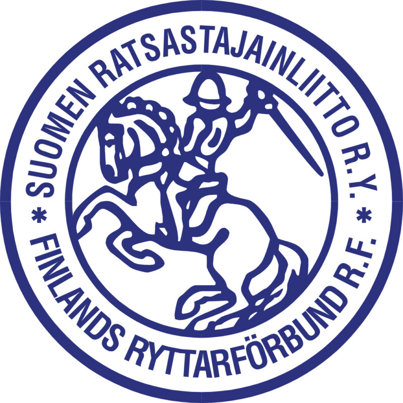 Suomen ratsastajainliitto ry logo