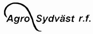 Agro Sydväst r.f logo