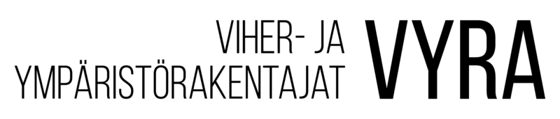 Viher- ja ympäristörakentajat VYRA logo